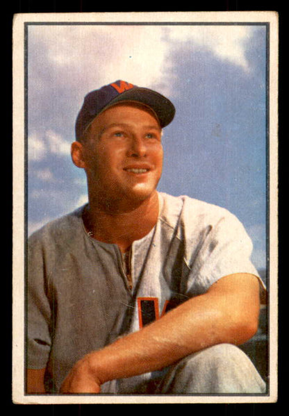 1953 Bowman Color Baseball #024 Jackie Jensen Senators VG 558894