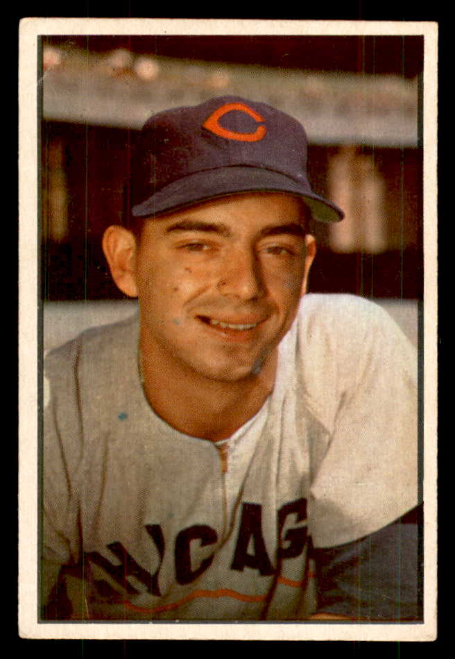 1953 Bowman Color Baseball #042 Tommy Brown Cubs VG-EX 558910