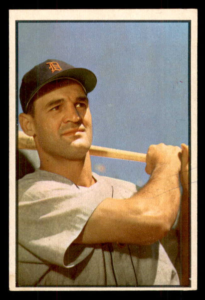 1953 Bowman Color Baseball #045 Walt Dropo Tigers EX-MT 558913