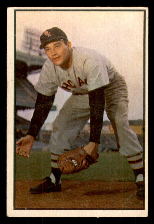 1953 Bowman Color Baseball #054 Chico Carrasquel White Sox VG-EX 558917