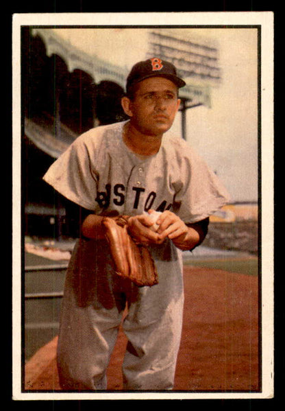 1953 Bowman Color Baseball #066 Mel Parnell Red Sox VG-EX 558924
