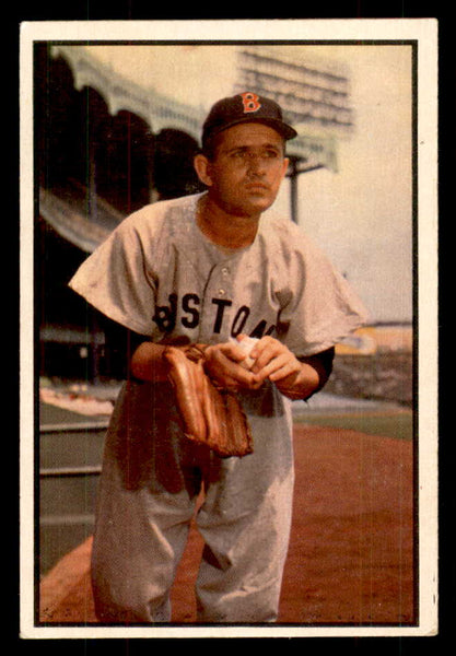 1953 Bowman Color Baseball #066 Mel Parnell Red Sox VG-EX 558924