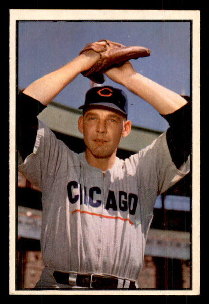 1953 Bowman Color Baseball #071 Paul Minner Cubs EX 558930