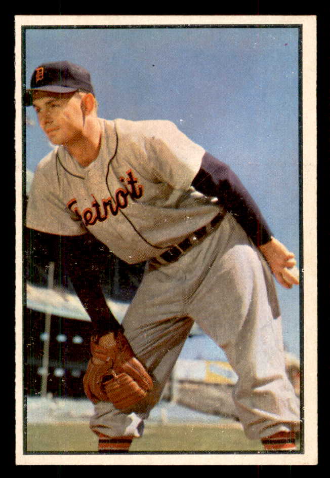 1953 Bowman Color Baseball #072 Ted Gray Tigers EX-MT 558931
