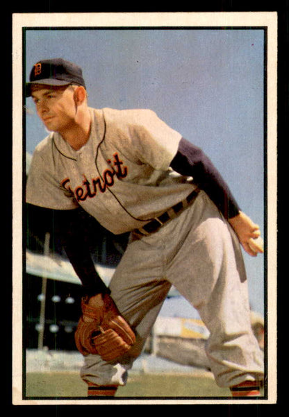 1953 Bowman Color Baseball #072 Ted Gray Tigers EX-MT 558932