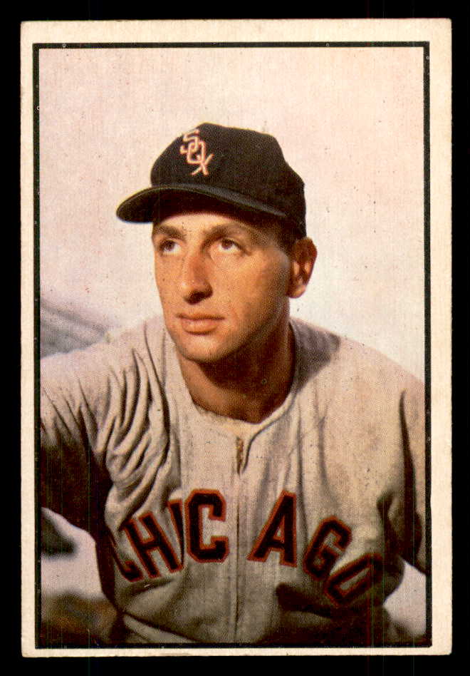 1953 Bowman Color Baseball #075 Saul Rogovin White Sox EX+/EX-MT 558935