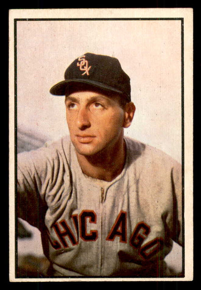 1953 Bowman Color Baseball #075 Saul Rogovin White Sox EX+/EX-MT 558935