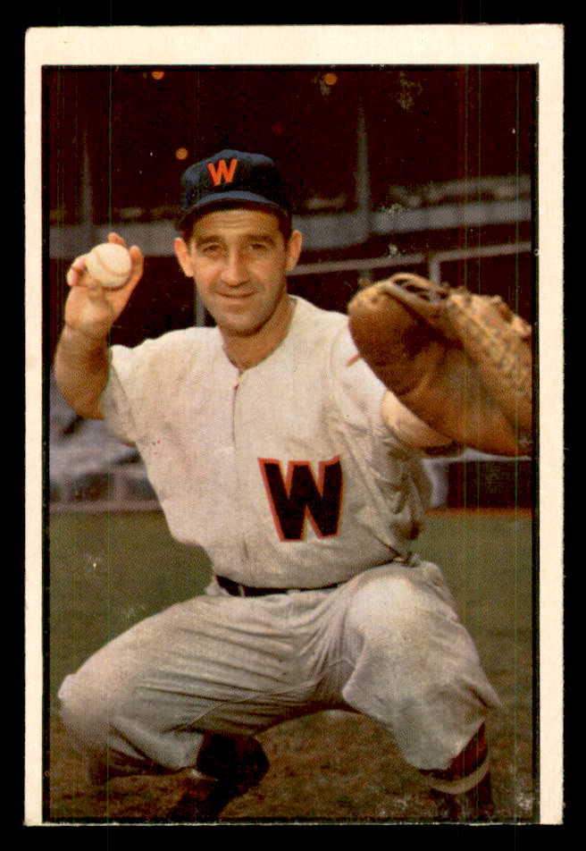 1953 Bowman Color Baseball #077 Mickey Grasso Senators VG-EX 558940