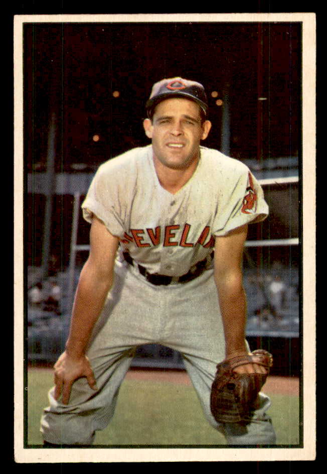 1953 Bowman Color Baseball #079 Ray Boone Indians EX-MT 558942