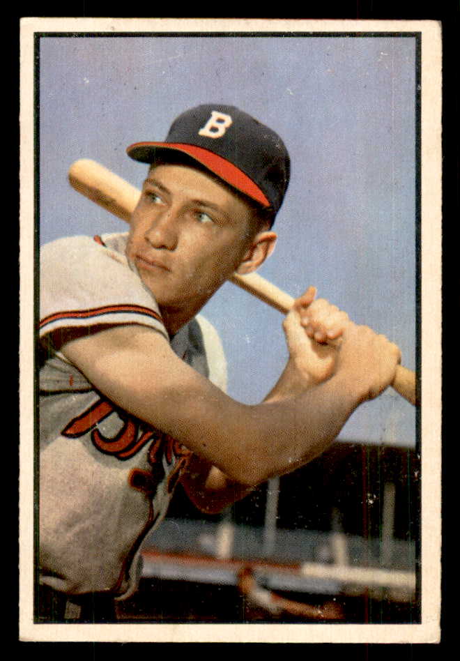 1953 Bowman Color Baseball #083 Jack Daniels Braves VG-EX 558945