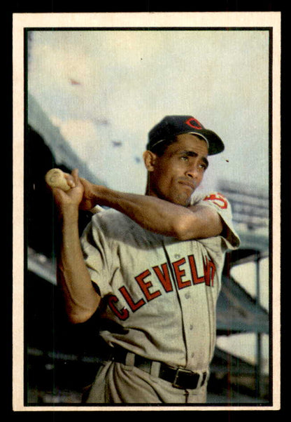1953 Bowman Color Baseball #086 Harry Simpson Indians EX-MT 558947
