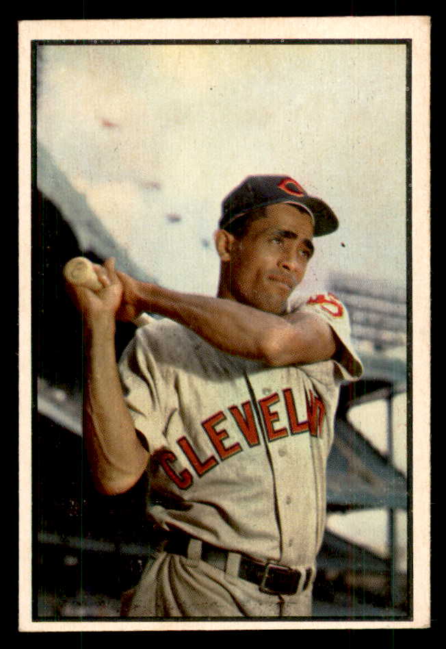 1953 Bowman Color Baseball #086 Harry Simpson Indians EX-MT 558948