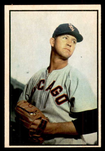 1953 Bowman Color Baseball #088 Joe Dobson White Sox EX-MT 558950