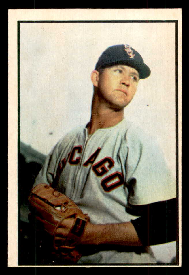1953 Bowman Color Baseball #088 Joe Dobson White Sox VG-EX 558951