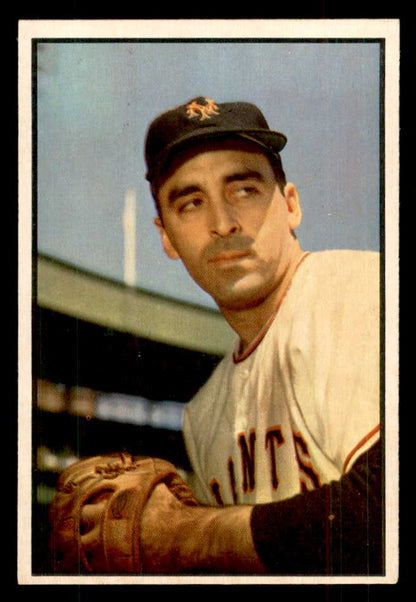 1953 Bowman Color Baseball #096 Sal Maglie Giants EX-MT 558958