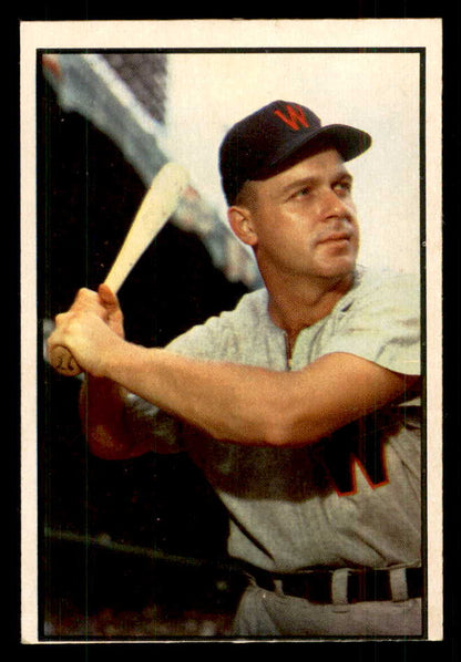 1953 Bowman Color Baseball #109 Ken Wood Senators VG-EX 558969