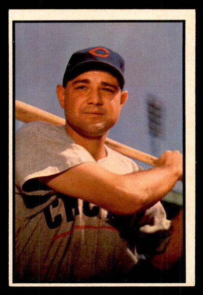 1953 Bowman Color Baseball #122 Bill Serena Cubs EX-MT 558978
