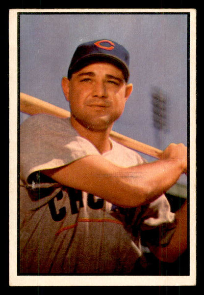 1953 Bowman Color Baseball #122 Bill Serena Cubs VG-EX 558979