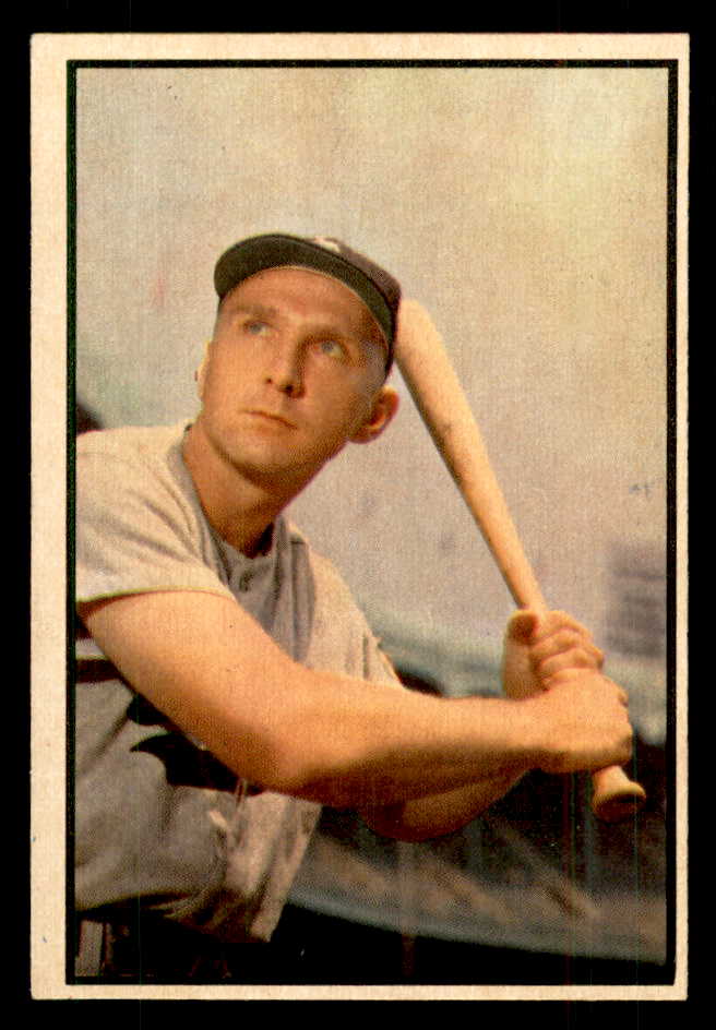 1953 Bowman Color Baseball #127 Dick Kryhoski Browns EX-MT 558984