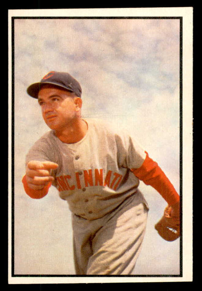 1953 Bowman Color Baseball #138 Bubba Church Reds EX-MT 558997