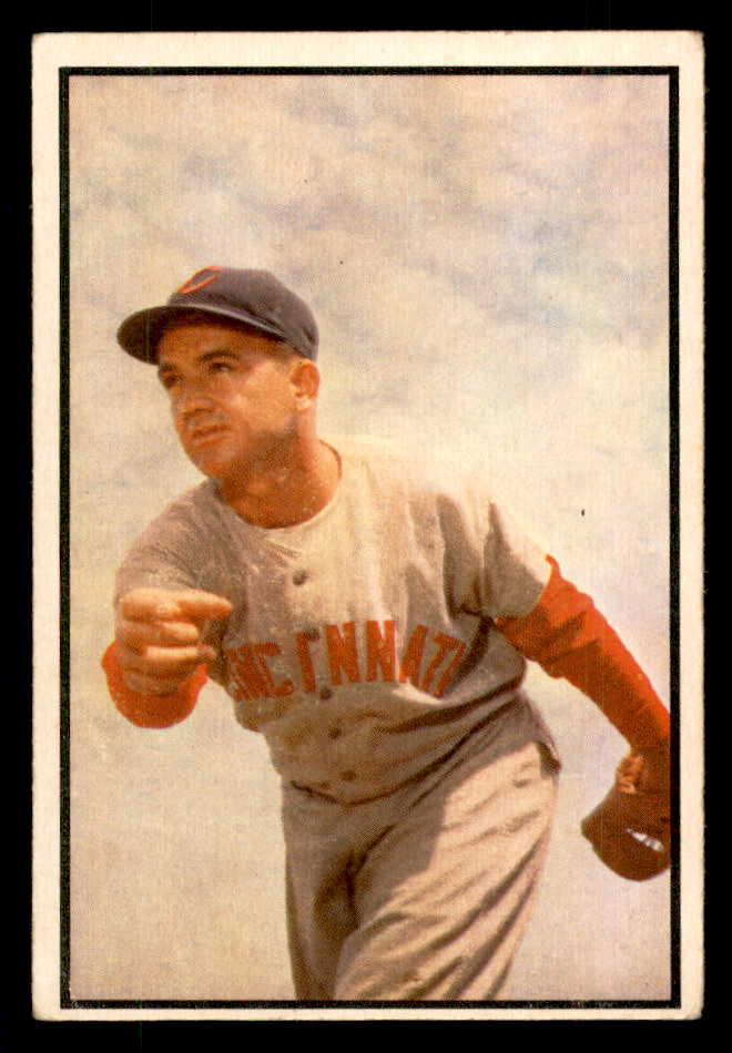 1953 Bowman Color Baseball #138 Bubba Church Reds VG-EX 558998