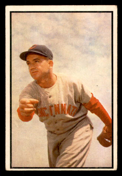 1953 Bowman Color Baseball #138 Bubba Church Reds VG-EX 558998