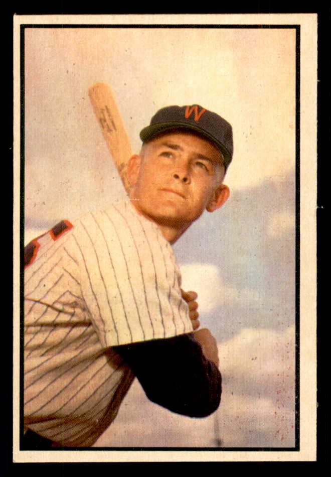 1953 Bowman Color Baseball #139 Pete Runnels Senators EX-MT 558999