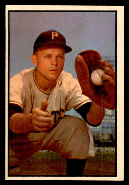 1953 Bowman Color Baseball #147 Clem Koshorek Pirates EX-MT 559005