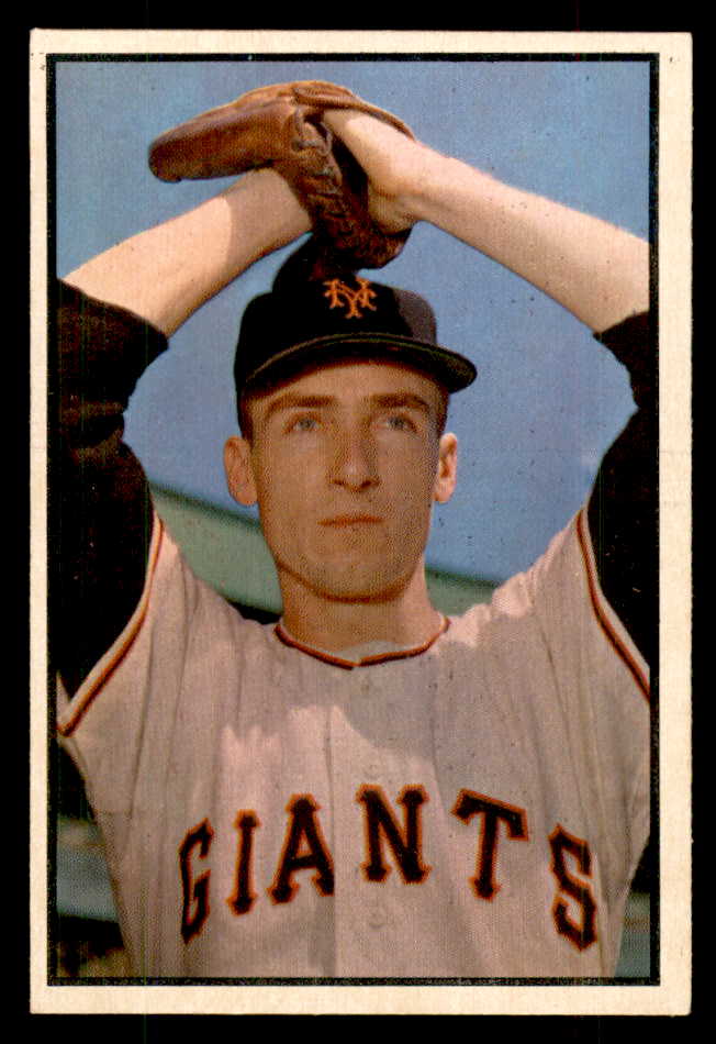1953 Bowman Color Baseball #149 Al Corwin Giants EX-MT 559008