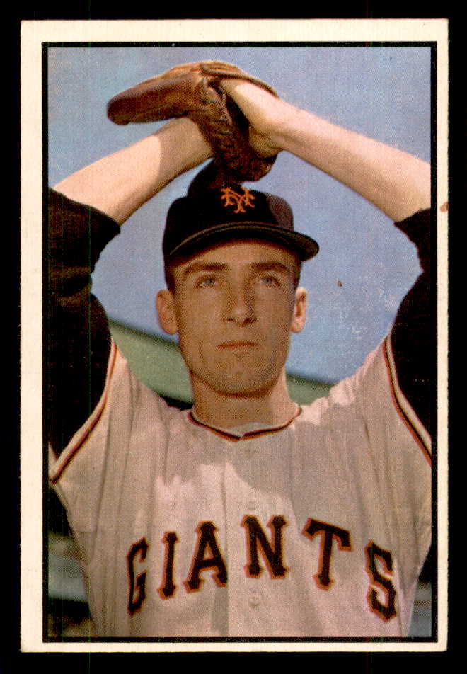 1953 Bowman Color Baseball #149 Al Corwin Giants VG-EX 559009