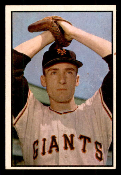1953 Bowman Color Baseball #149 Al Corwin Giants VG-EX 559009