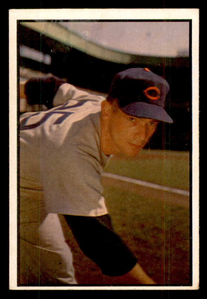 1953 Bowman Color Baseball #154 Turk Lown Cubs VG-EX 559016
