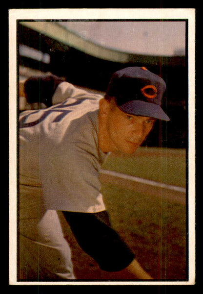 1953 Bowman Color Baseball #154 Turk Lown Cubs VG-EX 559016