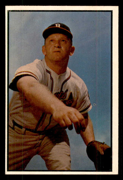 1953 Bowman Color Baseball #156 Max Surkont Braves VG-EX 559020