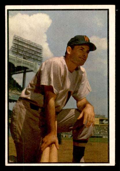 1953 Bowman Color Baseball #159 Mickey Vernon Senators EX-MT 559024