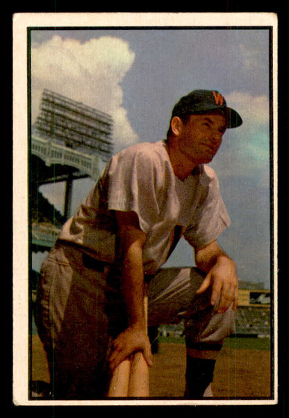 1953 Bowman Color Baseball #159 Mickey Vernon Senators VG-EX 559025