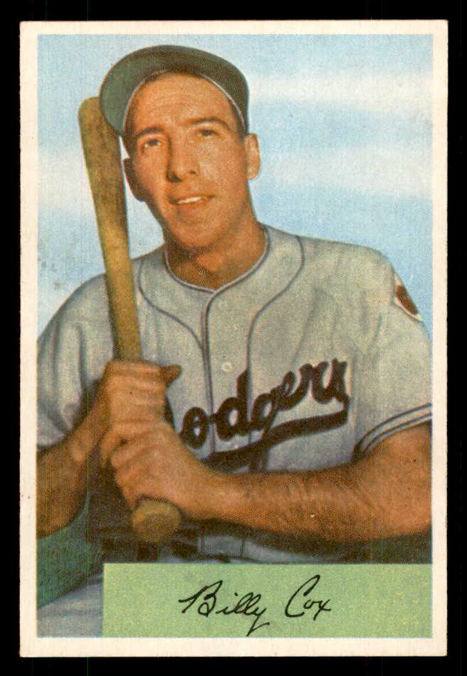 1954 Bowman Baseball #026 Billy Cox Dodgers EX-MT 559038
