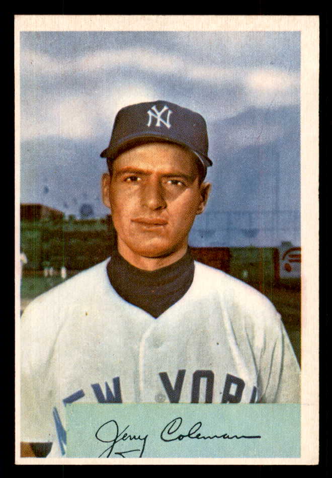 1954 Bowman Baseball #081 Jerry Coleman Yankees EX-MT 559040