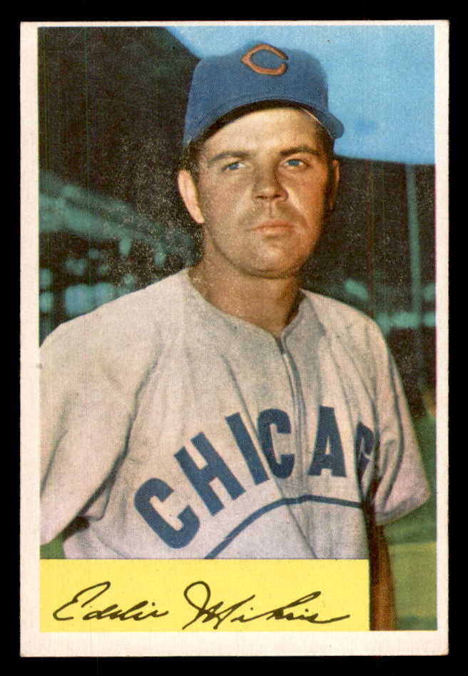 1954 Bowman Baseball #061 Eddie Miksis Cubs EX-MT 559050