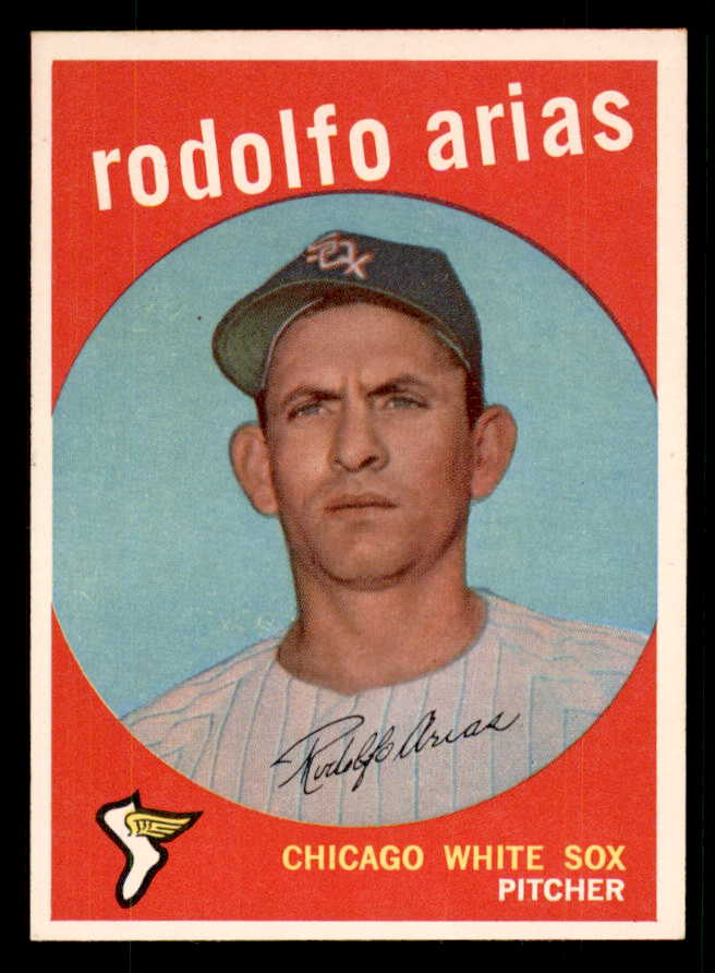 1959 Topps Baseball #537 Rodolfo Arias White Sox EX-MT 559060