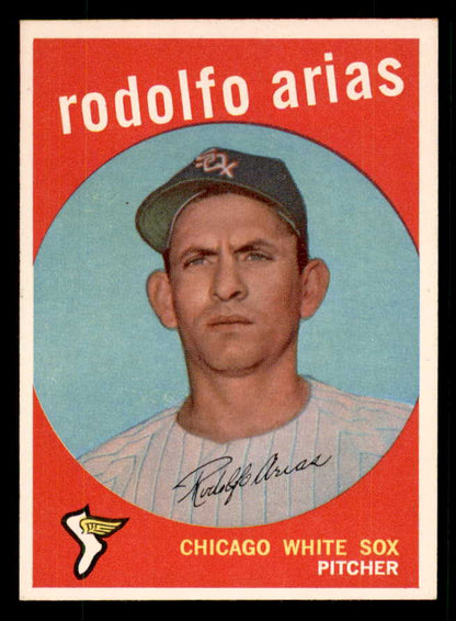 1959 Topps Baseball #537 Rodolfo Arias White Sox EX-MT 559060