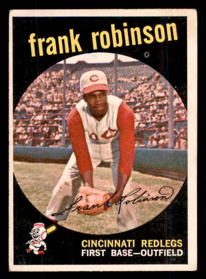 1959 Topps Baseball #435 Frank Robinson Reds VG 559067