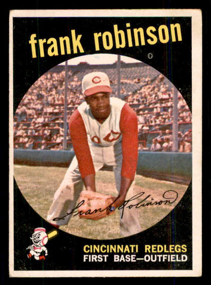 1959 Topps Baseball #435 Frank Robinson Reds VG 559067