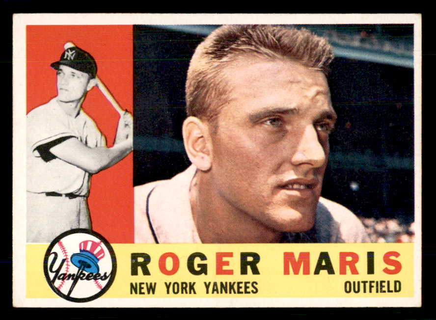 1960 Topps Baseball #377 Roger Maris Yankees EX-MT 559071