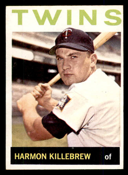 1964 Topps Baseball #177 Harmon Killebrew Twins VG-EX 559072