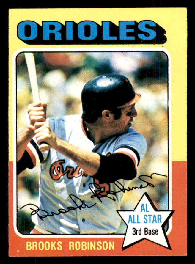 1975 Topps Baseball #050 Brooks Robinson Orioles EX-MT 559083