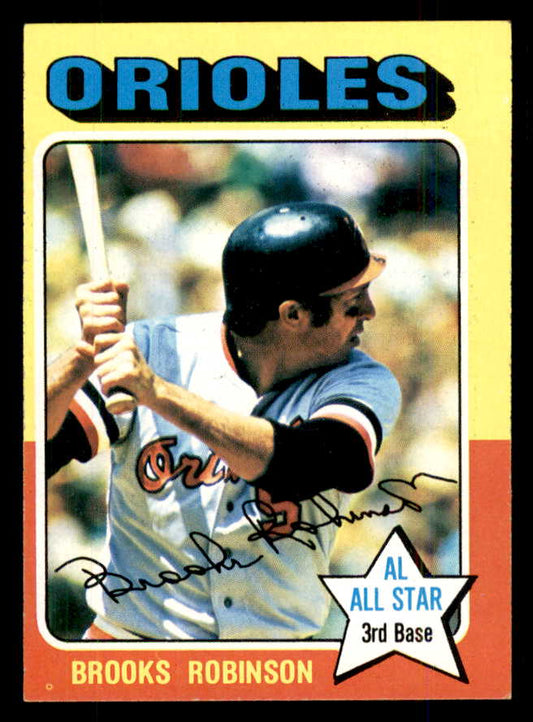 1975 Topps Baseball #050 Brooks Robinson Orioles EX-MT 559083