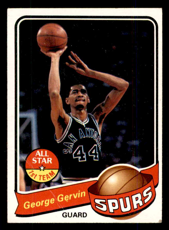 1979 Topps Basketball #001 George Gervin Spurs GD-VG 559092