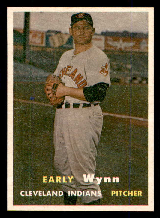1957 Topps Baseball #040 Early Wynn Indians NR-MT 559107