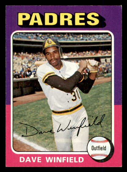 1975 Topps Baseball #061 Dave Winfield Padres EX-MT 559109
